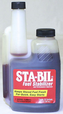 FUEL STABILIZER -REDUCES VARNISH BUILDUP (TREATS 20 GALS.) Photo Main