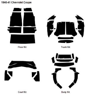 40-41 COUPE ACOUSTI-SHIELD KIT Photo Main