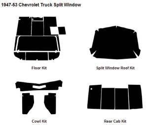 47-54 TRUCK ACOUSTI-SHIELD KIT Photo Main