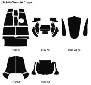 42-48 BUSINESS COUPE ACOUSTI-SHIELD KIT Photo Main