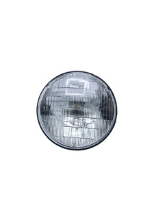 Headlight, Clear Halogen Sealed Beam #1185A 6v 7" 3 Prong Plug Photo Main