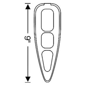 PAD -LICENSE LIGHT TO TRUNK -FLEETLINE 2-DOOR Photo Main