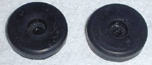 BUMPER -DOOR HINGE POST, 1" x 1/4" Photo Main