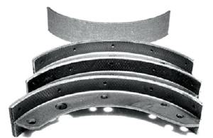 BRAKE SHOES (FRONT OR REAR) 2 WHEELS ($30 CORE) Photo Main