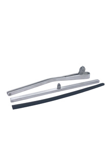 Windshield Wiper Arm and Blade -Billet, Angled. Left Side For Curved Windshield Photo Main