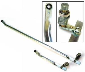 Windshield Wiper Transmission and Link Assembly, Left and Right Photo Main
