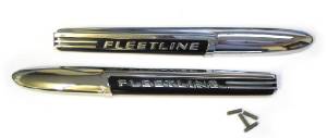 "FLEETLINE" HOOD SIDE NAME PLATE Photo Main
