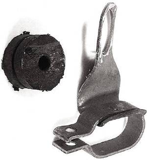TAILPIPE HANGER (OVAL PIPE) WITH GROMMET Photo Main