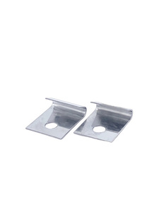 Door Panel Metal Frame Joint Clips , Polished Stainless Photo Main