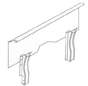BED SIDE PANEL, RIGHT -COMPLETE. 1/2TON Photo Main
