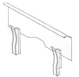 BED SIDE PANEL, LEFT -COMPLETE. 1/2TON Photo Main
