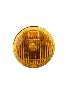 Light, Fog -Amber Sealed Beam Lamp #4015A 6v 5" Screw Terminals Photo Main