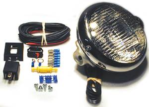 DRIVING LIGHTS (6V, 6") CLEAR W/ BRACKETS Photo Main