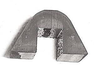 BUMPER -FOLDING POST REST ON FEMALE HINGE Photo Main