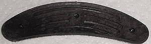 PADS (RUBBER) OUTER -FOLDING FRONT SEAT BACKREST, BLACK Photo Main