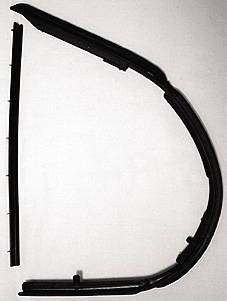 FRONT DOOR VENT RUBBER & VERTICAL SEAL -CONVERTIBLE & HARDTOP Photo Main
