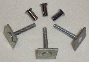 MOULDING BOLTS & NUTS- WINDSHIELD CENTER DIVIDER Photo Main