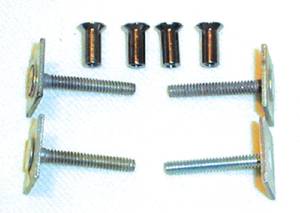 MOULDING BOLTS & NUTS-  BACK GLASS DIVIDERS HARDTOP Photo Main