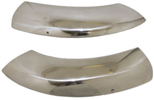 Gravel Shields -Rear Fender, Stainless - 2 Door Models Only Photo Main