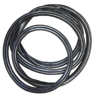 BACK GLASS RUBBER -BEL AIR, 210 2 & 4-DOOR W/ MOULDING Photo Main