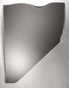 53-54 KICK PANELS -DIE CUT. CHOOSE BLACK, RED, MED GREEN, MED BLUE OR TURQUOISE Photo Main