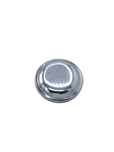 Gas Cap Non-Locking, Polished Stainless  (28-52 Car 38-57 Truck) Photo Main