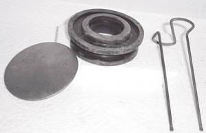 HORN BUTTON ASSEMBLY (CAP, S-WIRE, RUBBER BUTTON) Photo Main