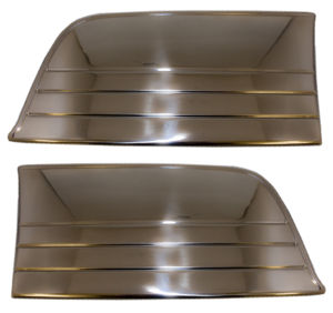 GRAVEL SHIELDS -FRONT FENDER STAINLESS Photo Main