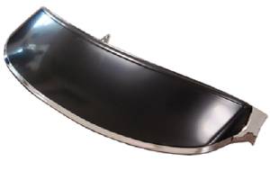 Visor -Exterior. Steel Reproduction, Black Edp Coated. Chevy and GMC  Photo Main