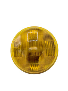 Light, Fog -Amber Sealed Beam Lamp #4012A 12v 6" Screw Terminals Photo Main