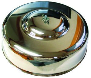 Air Cleaner Assembly, 9-1/2" Diameter Stainless Steel, Smooth Photo Main