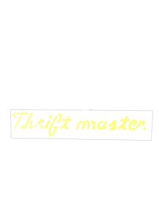 Decal - Valve Cover "Thriftmaster", 216ci Photo Main