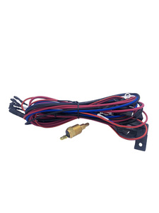 Electric Fan Wire Harness With Temp Switch and Relay, 185 Degree Photo Main