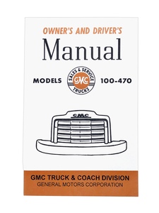Owners Manual - GMC Truck, 1947-48 Photo Main