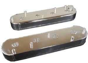 Valve Covers Fabricated Chevy Ls-1 , Polished Photo Main