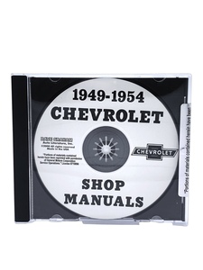 Chevrolet Shop Manual - 49-54 Car On CD Photo Main
