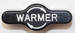 Chevrolet Parts -  Heater Knob, "Warmer" - Black