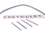 Chevrolet Parts -  Grille -Red Vinyl Lettering 