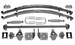 Chevrolet Parts -  Axle Mounting Kit-Rear Bolt On -47-54 Chevrolet Pickup With Gas Shocks
