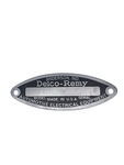 Chevrolet Parts -  Tag - "Delco Remy" Starter, Generator and Distributor