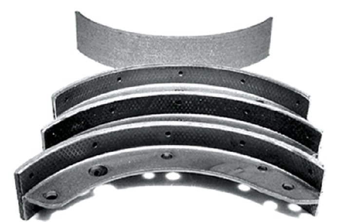 Drum Brake Shoe WAGNER Rear for Cady Chevy GMC 11-5/32" x 2-3/4" Brakes Riveted