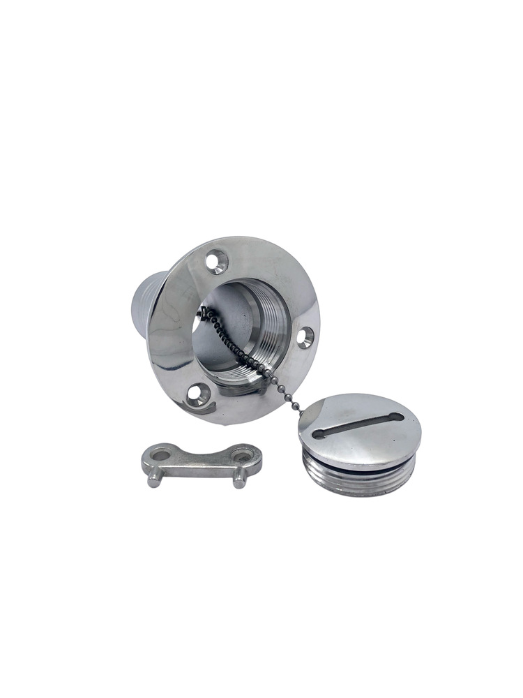 Chevy Parts » Gas Cap Stainless Steel, Flush Cap