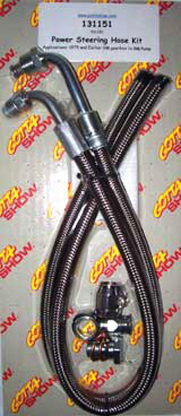Power Steering Hose Kit. 1979 and Earlier GM Gearbox To GM Pump