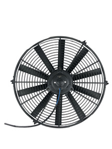 Radiator Electric Fan, 16" Push Or Pull, 12v, Straight Blade 1940 CFM. Draws 10.6 Amps Photo Main