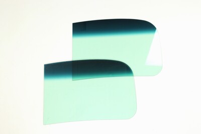 Windshield Glass Green With Shaded Top (Except Fleetline Aerosedan) Photo Main