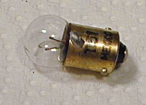 Chevrolet Bulb -Ignition Lock Lamp and High Beam Indicator #51 6v Single Contact (Straight Pins) Photo Main