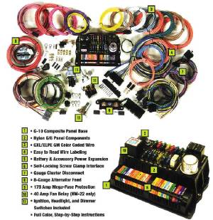 Wiring Harness - 'Highway 22' Street Rod Application Photo Main