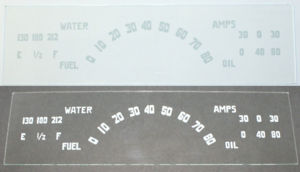 Truck Instrument Glass (GMC ) With Original Photo Main