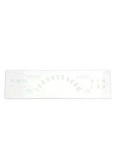 Chevrolet Instrument Glass With Markings For V8 Photo Main