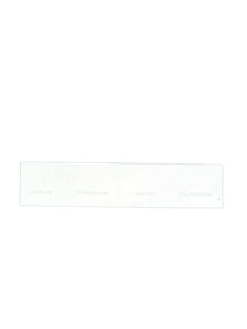 Chevrolet Car Instrument Glass With Original Markings Photo Main